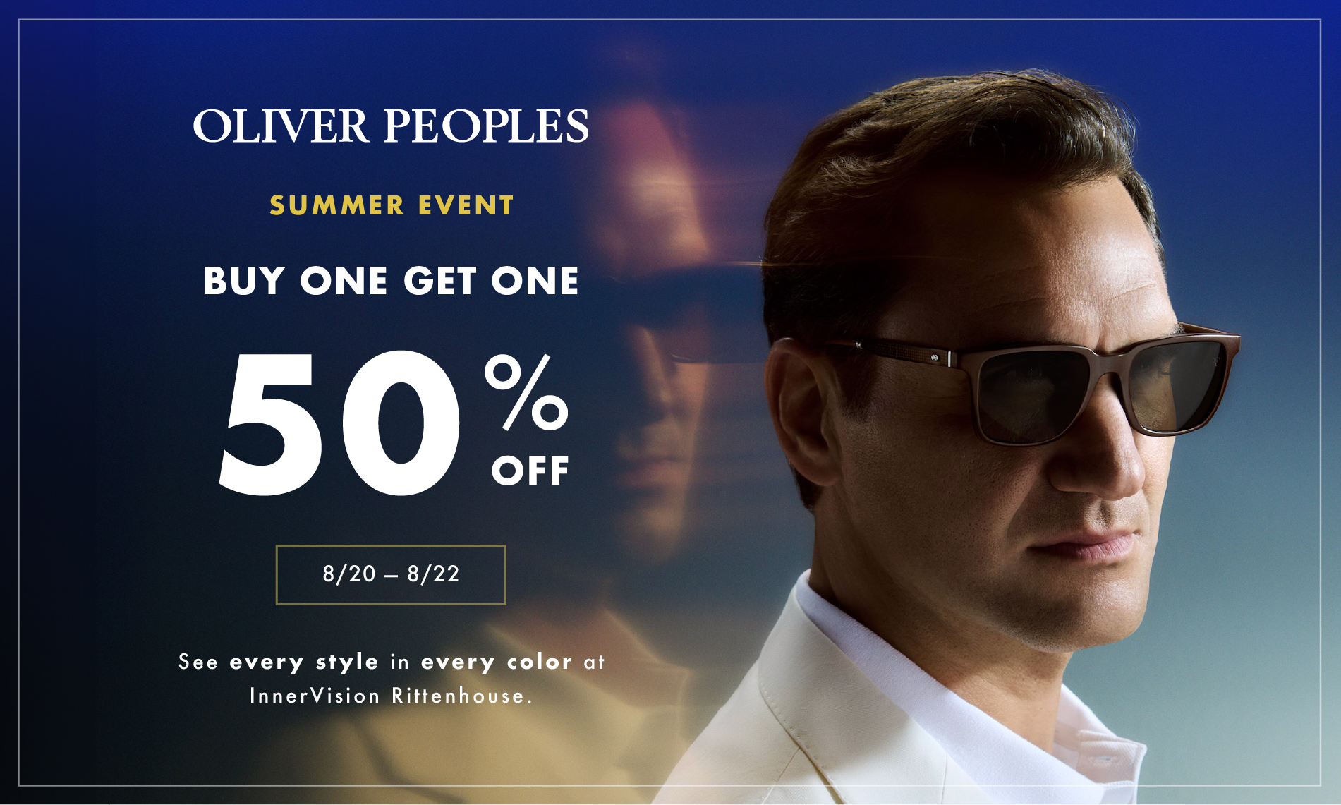 Buy one get one for Oliver Peoples